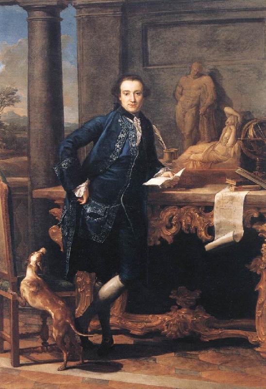 BATONI, Pompeo Portrait of Charles Crowle oil painting picture